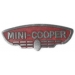 MINI COOPER CAR OVAL MINI COOPER CAR PIN