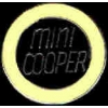 MINI COOPER PIN ROUND YELLOW LOGO MINI COOPER PIN
