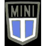 MINI COOPER PIN CAR SHIELD MINI COOPER PIN