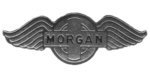 MORGAN CAR WING SILVER PIN