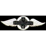 MORGAN CAR WING WHITE PIN