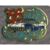 FORD BLUE 1956 NEVER DIE PIN