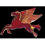 MOBIL PIN GASOLINE FLYING HORSE PEGASUS LOGO PIN