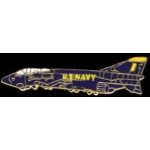 USN NAVY BLUE ANGELS F-4 PHANTOM AIRPLANE PIN DX