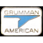 GRUMMAN AMERICAN AIRCRAFT LOGO PIN