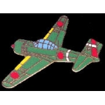 JAPANESE ZERO FIGHTER PLANE PIN