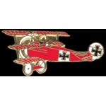 GERMAN RED BARON DR 1 TYPE FOKKER TRI-PLANE PIN