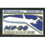 MCDONNELL DOUGLAS MD-90 LOGO PIN