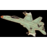 F-18 HORNET AIRPLANE NAVY PIN