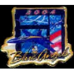 USN NAVY BLUE ANGELS 2004 TEAM LOGO DX