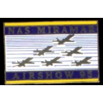 USN NAVY BLUE ANGELS 1995 MIRAMAR SHOW PIN DX