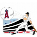 ANAHEIM ANGELS HOME RUN PIN