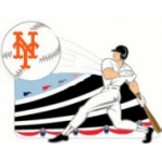 NEW YORK METS HOME RUN PIN