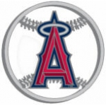 ANAHEIM ANGELS PIN LOGO CUT OUT PIN