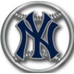 NEW YORK YANKEES LOGO CUT OUT PIN