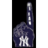 NEW YORK YANKEES FAN PIN