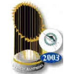 FLORIDA MARLINS WORLD SERIES 2003 CHAMPION TROPHY PIN