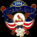 ST LOUIS CARDINALS 2004 NATIONAL LEAGUE CHAMPIONS