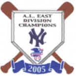 NEW YORK YANKEES 2005 EASTERN DIVISION CHAMP PIN