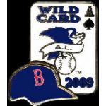 RED SOX 2009 WILD CARD PIN