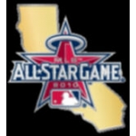 ANAHEIM ANGELS 2010 ALL STAR GAME CA. STATE PIN