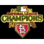 ST LOUIS CARDINALS 2011 NATIONAL LEAGUE CHAMPIONS PIN