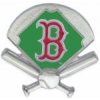 BOSTON RED SOX PIN FIELD DIAMOND PIN