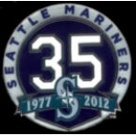 SEATTLE MARINERS PIN 35TH ANNIVERSARY PIN