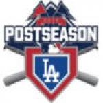 LOS ANGELES DODGERS 2015 POSTSEASON TEAM LOGO PIN