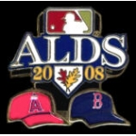 ANGELS RED SOX 2008 DIVISION MATCHUP PIN