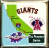 ANAHEIM ANGELS WORLD SERIES 2002 GIANTS FREEWAY SERIES PIN