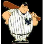 NEW YORK YANKEES BIG GUY BATTER PIN