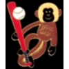 ANAHEIM ANGELS RALLY MONKEY PIN