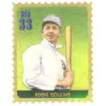 EDDIE COLLINS BASEBALL LEGEND STAMP PIN