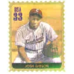 JOSH GIBSON BASEBALL LEGEND STAMP PIN