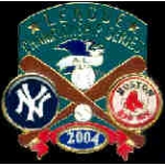 RED SOX VS YANKEES AMERICAN LEAGUE 2004 ALCS SERIES PIN