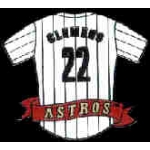 HOUSTON ASTROS ROGER CLEMENS JERSEY PIN