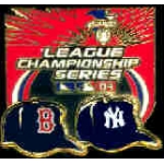 RED SOX VS YANKEES AMERICAN LEAGUE 2004 ALCS CHAMPIONSHIP PIN