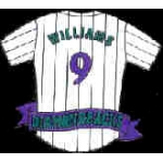 ARIZONA DIAMONDBACKS MATT WILLIAMS HOME JERSEY