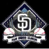 SAN DIEGO PADRES DIAMOND BANNER