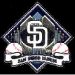 SAN DIEGO PADRES DIAMOND BANNER