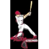 ST LOUIS CARDINALS MARK MCGWIRE SIGNATURE ACTION PIN