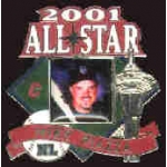 NEW YORK METS MIKE PIAZZA ALL STAR 2001 PIN