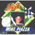 NEW YORK METS MIKE PIAZZA PICTURE PIN