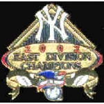 NEW YORK YANKEES 2002 AL EAST DIVISION CHAMPIONS PIN