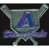 ARIZONA DIAMONDBACKS BATS ANTIQUE STYLE PIN