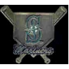 SEATTLE MARINERS BATS ANTIQUE STYLE PIN