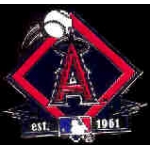 ANAHEIM ANGELS ESTABLISHED PIN