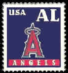 ANAHEIM ANGELS STAMP PIN