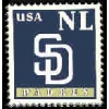 SAN DIEGO PADRES STAMP PIN